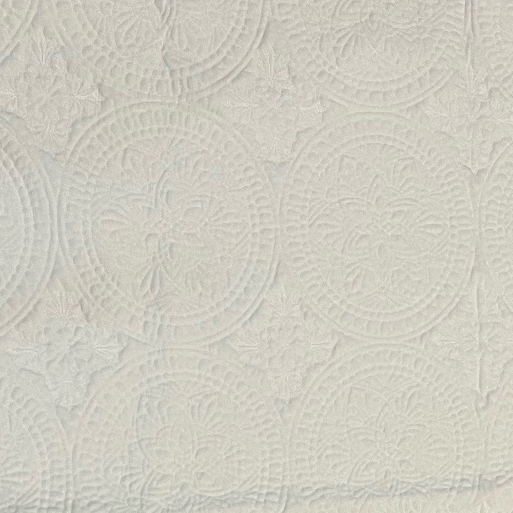 2 yards White Textured Fabric